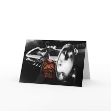 Romantiskt mässings-, kornett- och röd