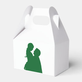 Romantiskt par i Kärlek favoritruta Presentaskar