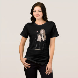 Romantiskt par Kvinnor T-Shirt - Cute Kärlek Gift