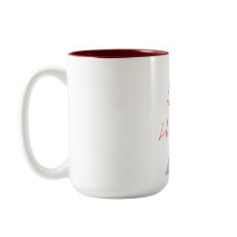 Romantiskt par siluett mugg - Jag är hans