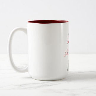 Romantiskt par siluett mugg - Jag är hans