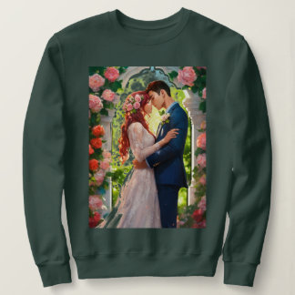 Romantiskt par skriver ut T-Shirt-Bära Kärlek till T Shirt