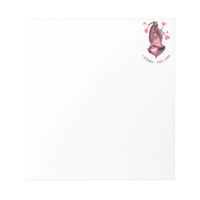 Romantiskt Sloth-Anteckningsblocket - sjömil Anteckningsblock (Framsida)