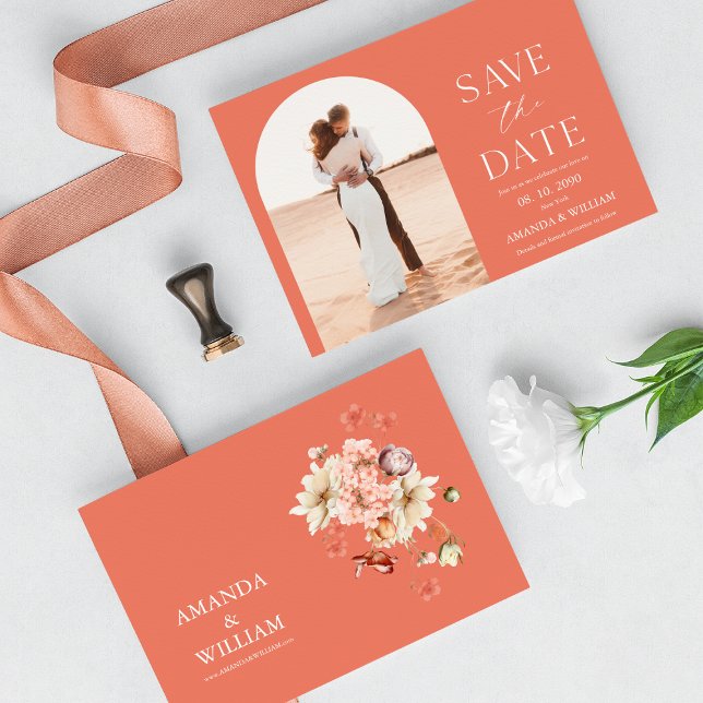 Romantiskt spara datumkortet spara datumet (Skapare uppladdad)