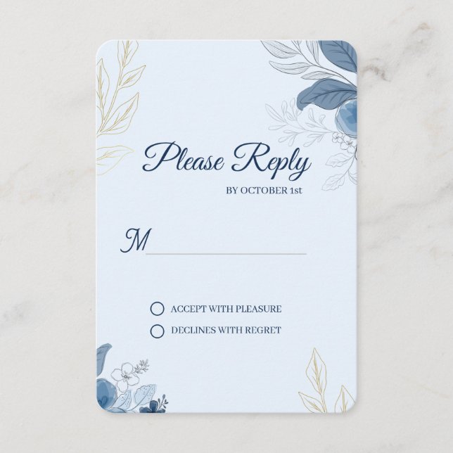 Romantiskt strandbröllop OSA kort (Framsida)