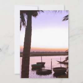 Romantiskt tropiskt landskap Fodral-Mate iphone ca Tack Kort