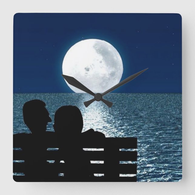 Romantiskt väggklocka (Framsida)