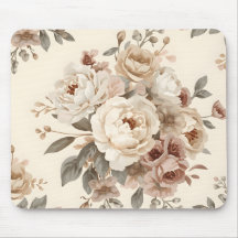 Romantiskt vintage blomsterbukettmönster