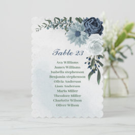 romantiskt, vitt, grönt sittplatskort inbjudningar