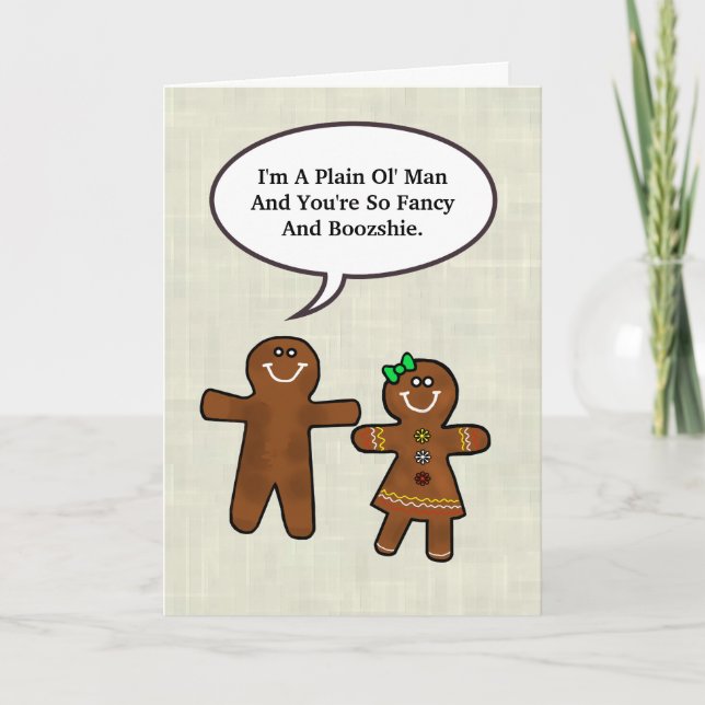 Romantiskt Yummy Gingertea par Card Kort (Framsida)