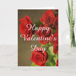 Romantiv valentines daykort helgkort