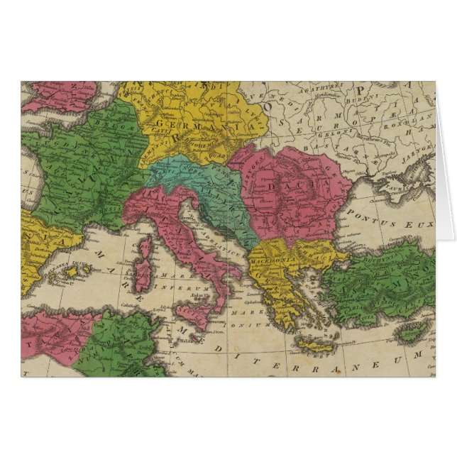 Romanum Imperium Hälsningskort (Framsidan Horizontal)