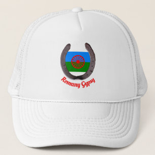 Romany Gypsy flagga Keps