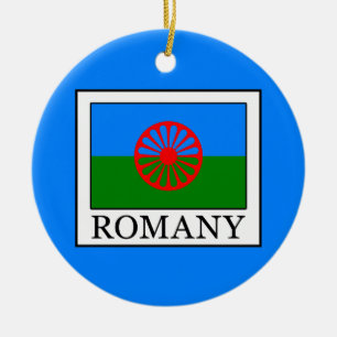 Romany Julgransprydnad Keramik