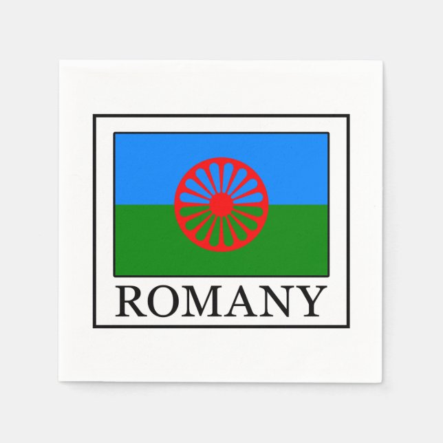 Romany Pappersservett (Framsidan)