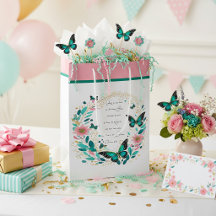 Romarbrev 8:28 Blommor och fjärilar 