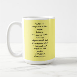 Romarbrevet 12:2 Mugg