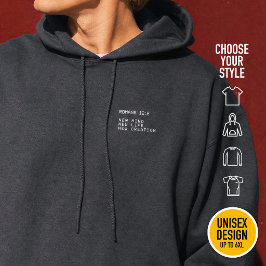 Romarbrevet 12:2 Nytt liv Kristet minimalistiskt t Hoodie