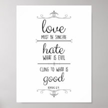 romarbrevet 12:9 kärleken måste vara uppriktig kri