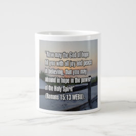 Romarbrevet 15:13 WEBU Mug Jumbo Mugg