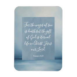 Romarbrevet 6:23 Anpassningsbar Bibelvers Magnet