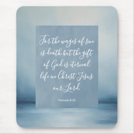 Romarbrevet 6:23 Bibelvers Bild Spiral antecknings Musmatta