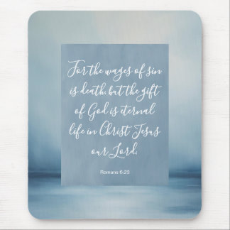 Romarbrevet 6:23 Bibelvers Bild Spiral antecknings Musmatta