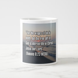 Romarbrevet 6:23 WEBU Mug Jumbo Mugg
