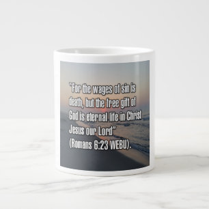 Romarbrevet 6:23 WEBU Mug Jumbo Mugg