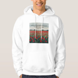 Romarbrevet 8:28 Kristet herrtröja Hoodie