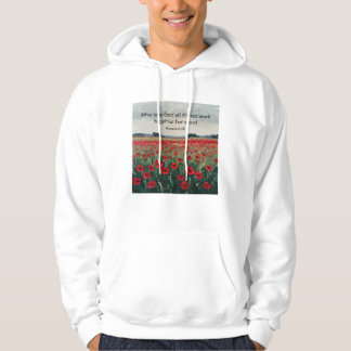 Romarbrevet 8:28 Kristet herrtröja Hoodie