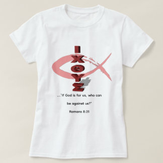 Romarbrevet 8:31 t shirt