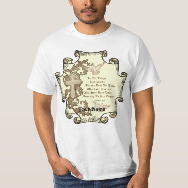 Romarbrevet åtta 28 t shirt (Framsida)