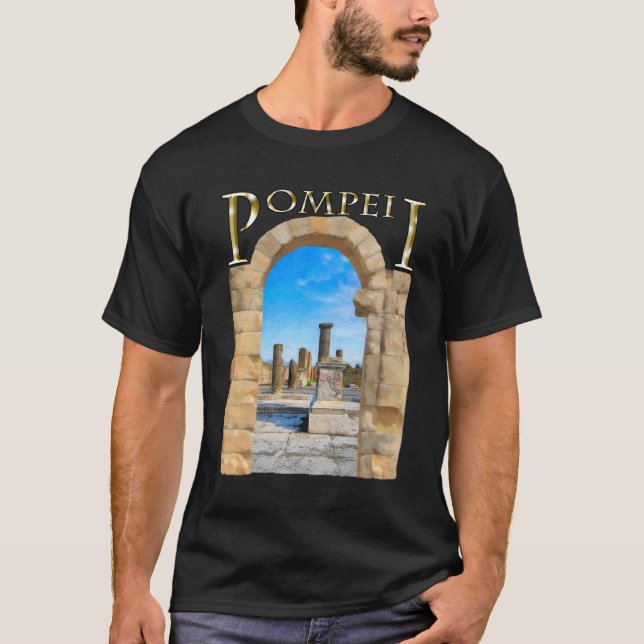 Romaren fördärvar av forntida Pompeii Tee Shirt (Framsida)