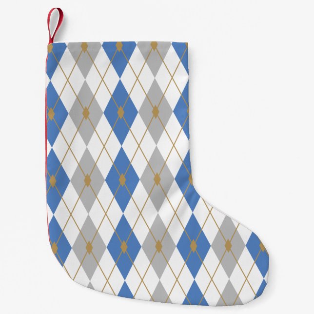 Rombfärgkombination 2 liten julstrumpa (Framsidan)