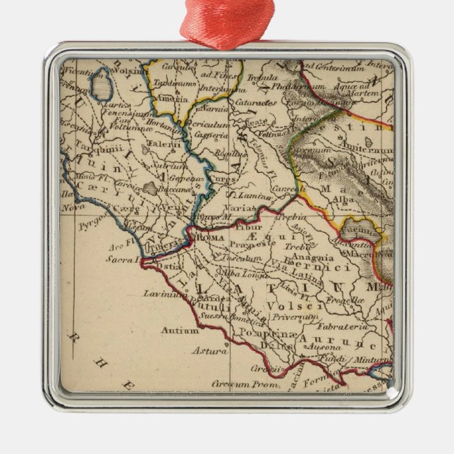 Rome 3 julgransprydnad metall (Framsidan)