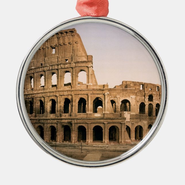 ROME COLOSSEUM JULGRANSPRYDNAD METALL (Framsidan)