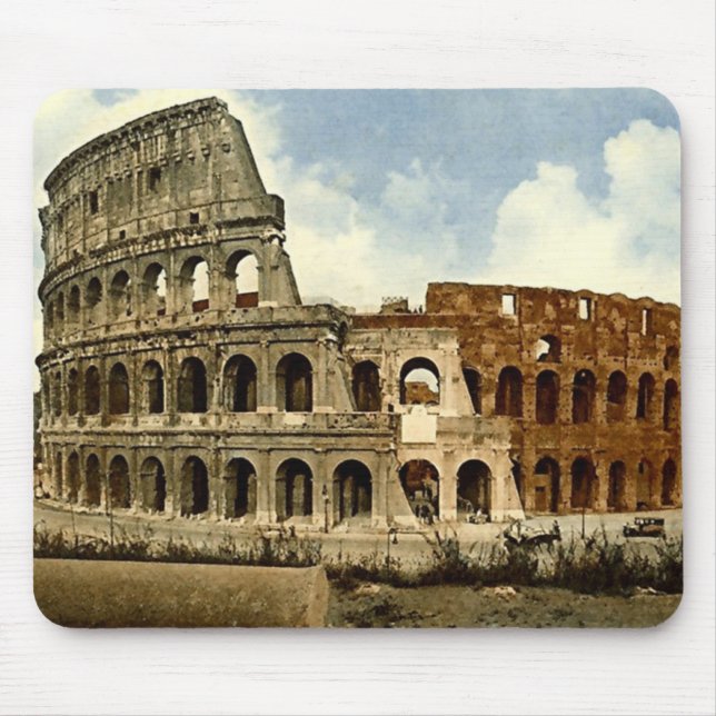 Rome Colosseum Mousepad Musmatta (Framsidan)