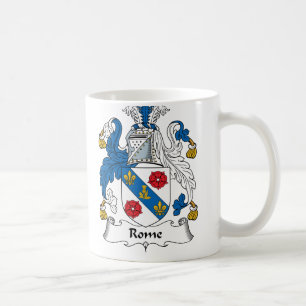 Rome familjvapensköld kaffemugg