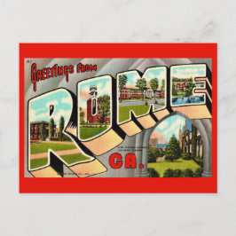 Rome Georgia Vintage vykort