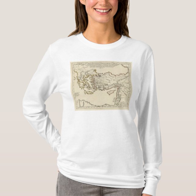 Rome Grekland, Turkiet T-shirt (Framsida)