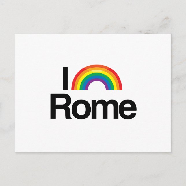 ROME - I PRIDET KÄRLEK -.png Vykort (Framsida)