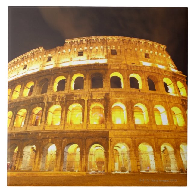Rome italien 8 kakelplatta (Framsidan)