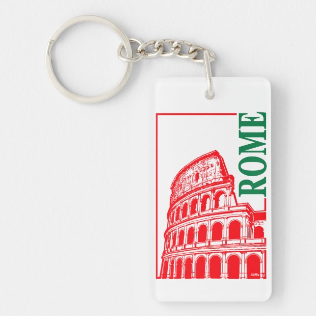 Rome italien Colosseum (Framsidan)