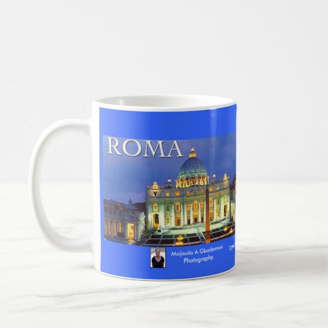 ROME ITALIEN KAFFEMUGG (Vänster)