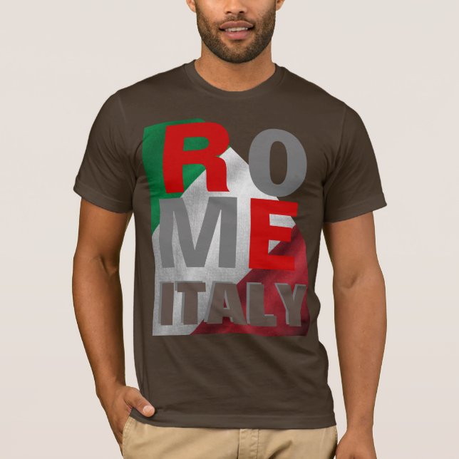 ROME-ITALIEN T SHIRT (Framsida)