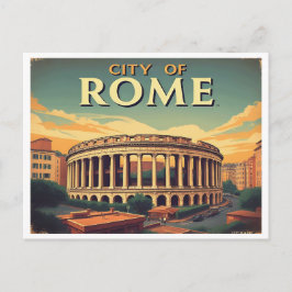 ROME ITALIEN VINTAGE VYKORT