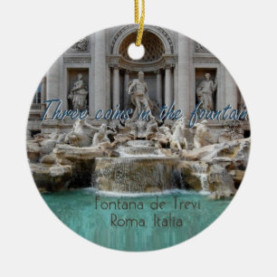 ROME italienprydnad Julgransprydnad Keramik