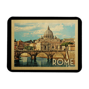 Rome italienvintage resor magnet