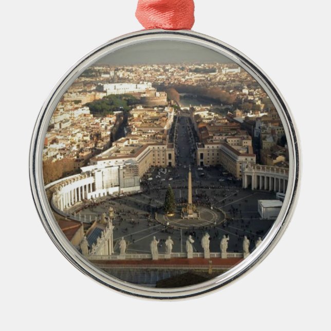 ROME JULGRANSPRYDNAD METALL (Framsidan)